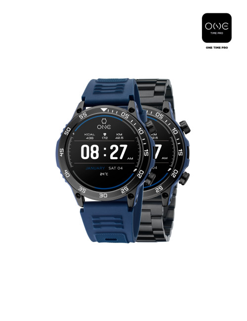 Box Smartwatch One Men SportyCall Blue