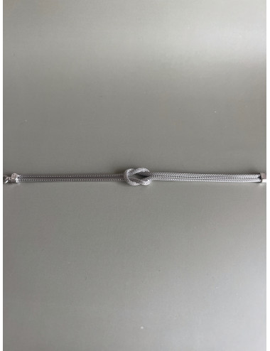 Pulseira Knot My Life Prata