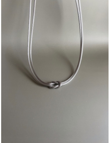Colar Knot Prata