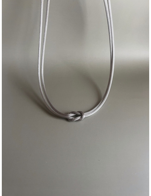 Colar Knot Prata