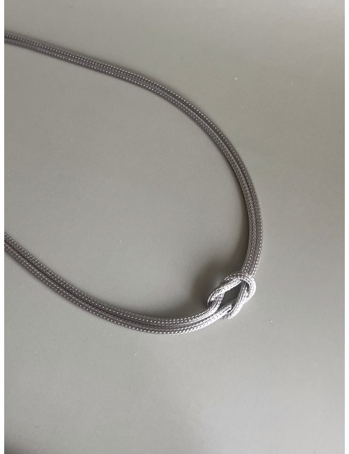 Colar Knot Prata