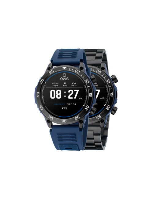Box Smartwatch One Men SportyCall Blue