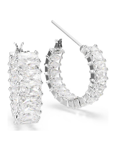 Brincos argola Matrix Swarovski