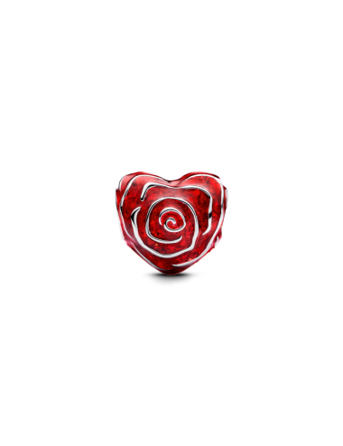 Conta Coração Rosa Pandora