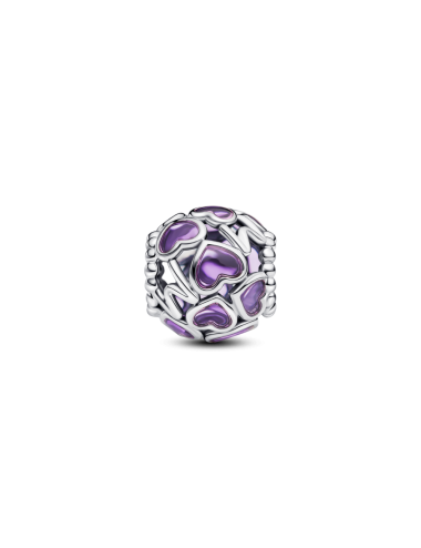 Conta Mum Heart Purple Pandora