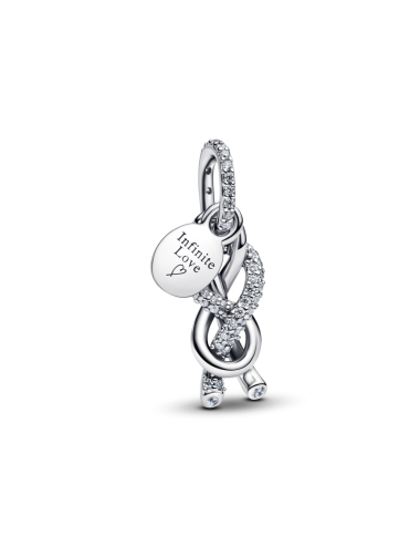 Conta Pendente Nó Infinito Pavé Pandora