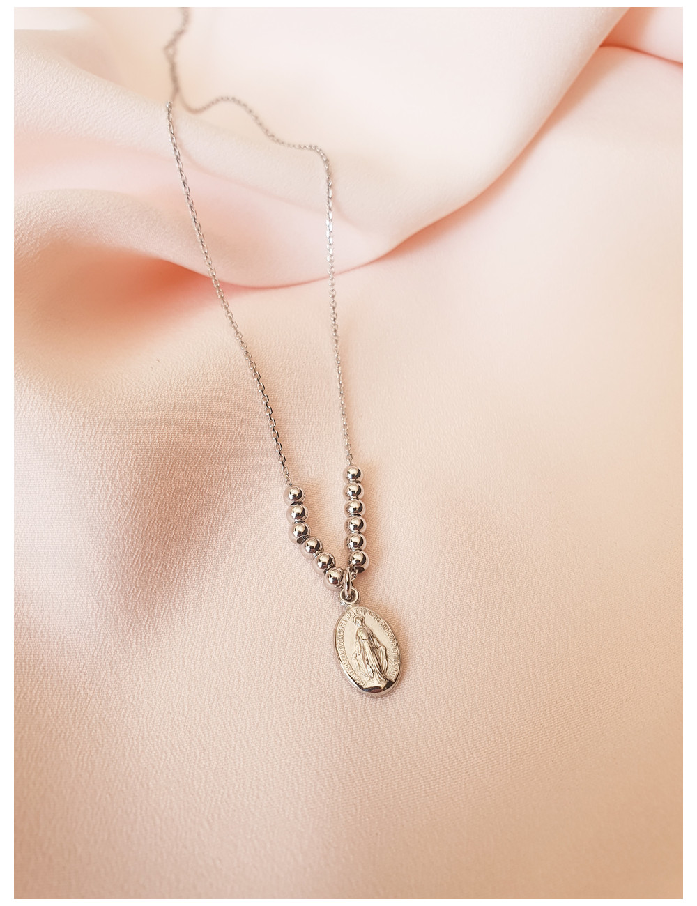 COLAR MEDALHA SANTA