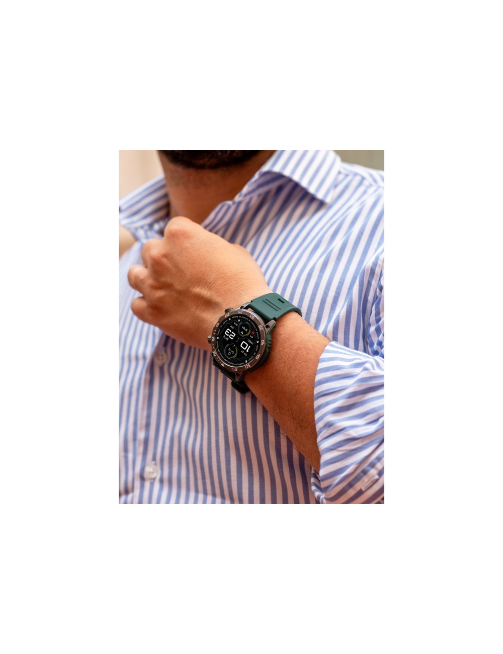 Smartwatch One Men SportyCall Green