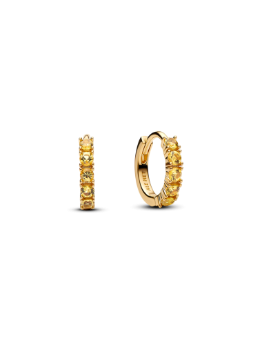 Argolas Huggie Yellow Gold Pandora