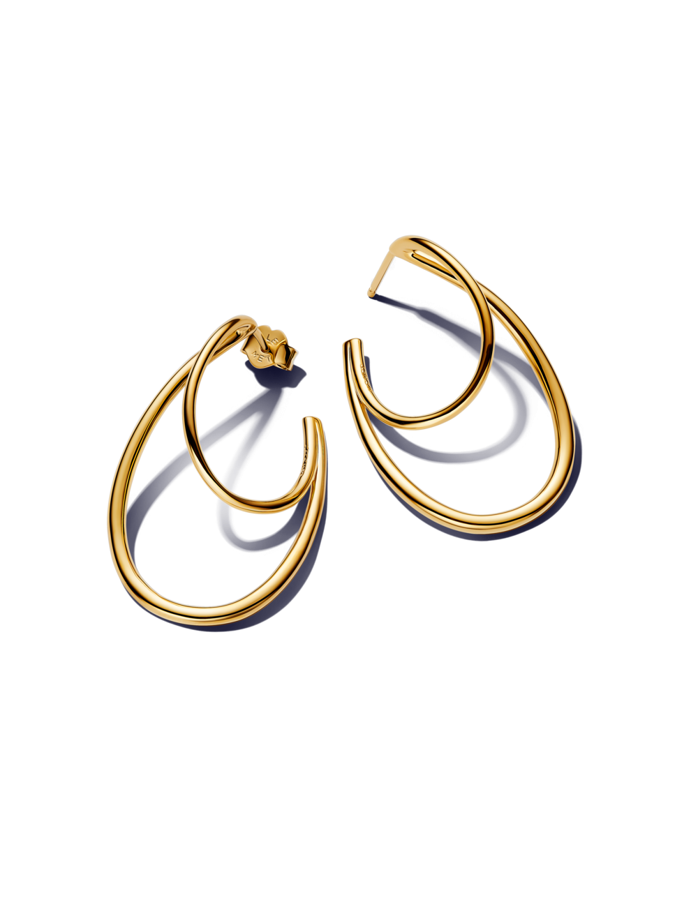 Argolas Duplas com Forma Orgânica Pandora