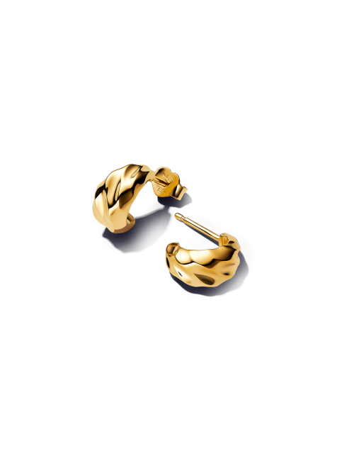 Argolas Rippled Gold Pandora