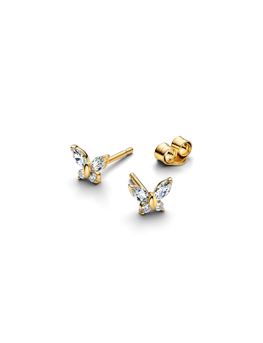 Brincos Espigão Borboleta Pandora