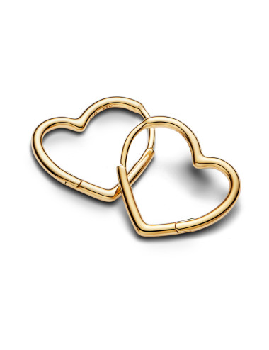 Argolas Coração Assimétrico