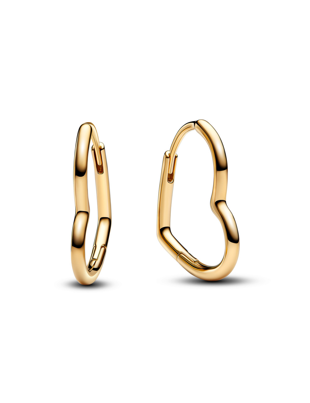 Argolas Coração Assimétrico