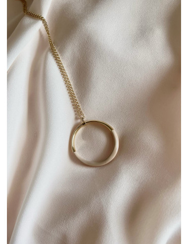 Colar Puglia Prata Dourada