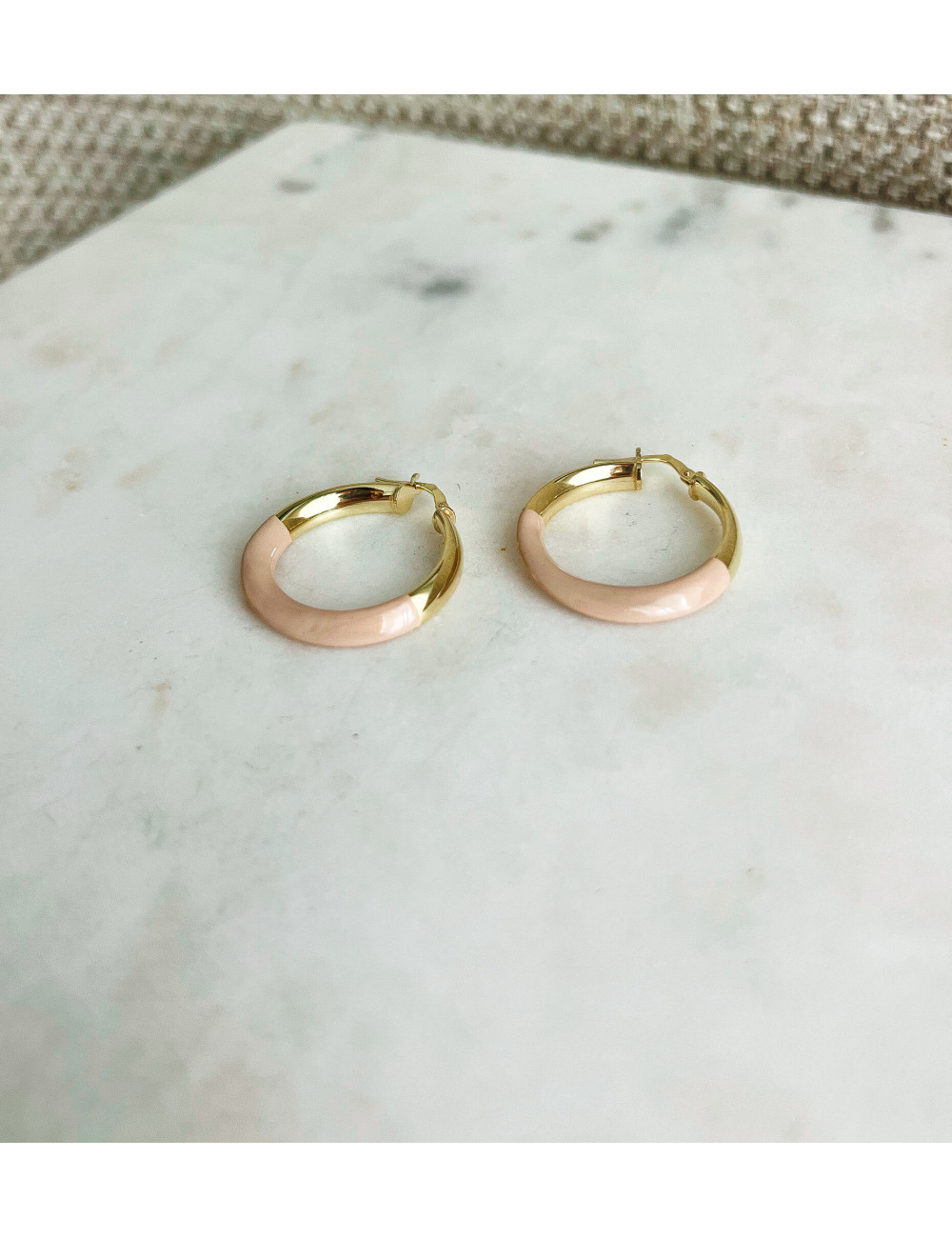 Argolas Ipioca Love Prata Dourada