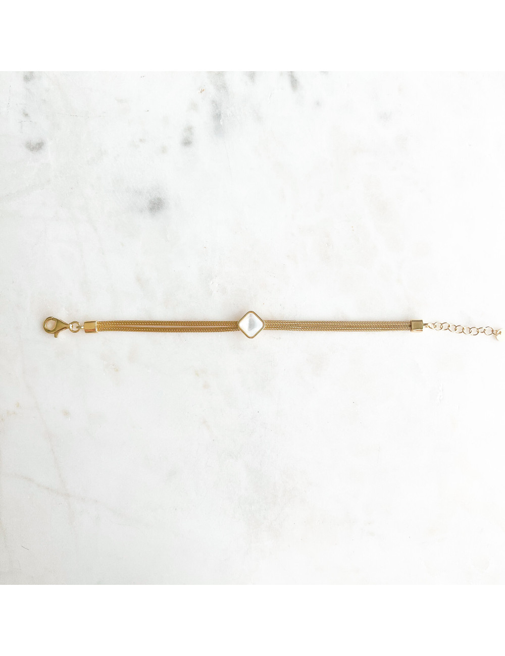 Pulseira Marselha Prata Dourada