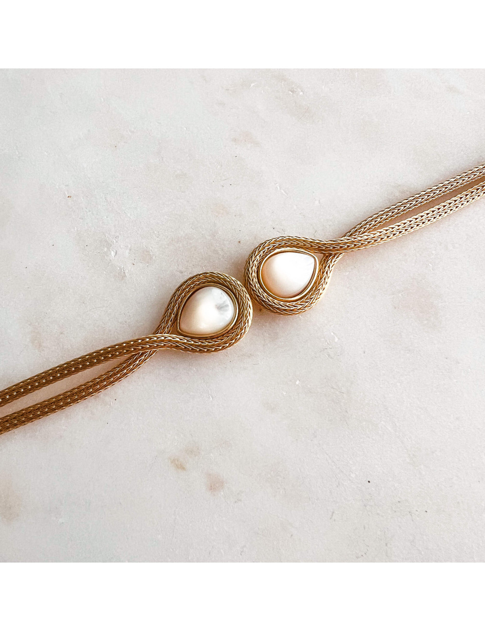 Pulseira Cannes Prata Dourada