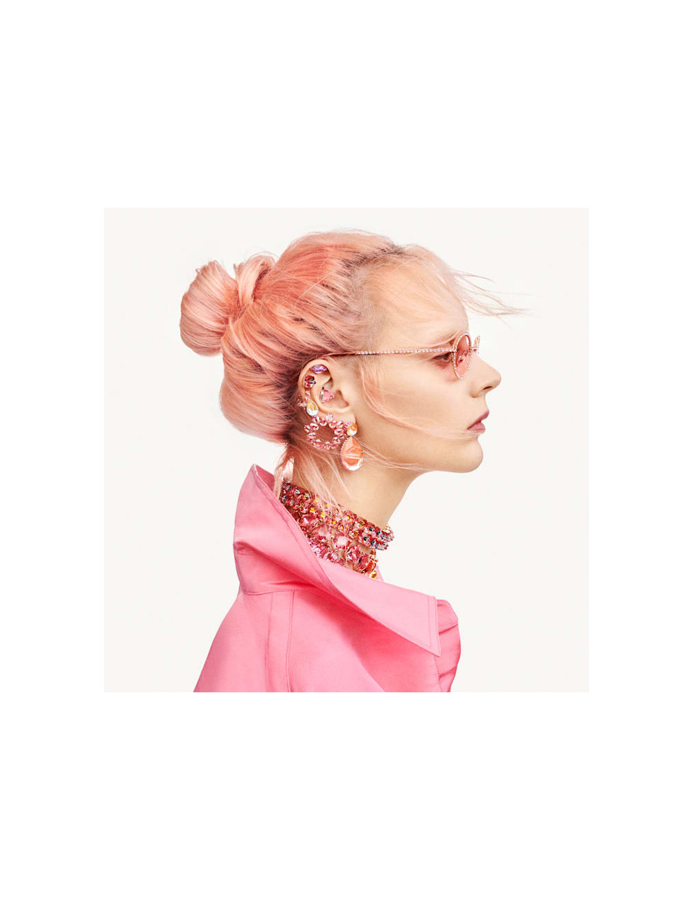 BRINCOS STUD CHROMA SWAROVSKI