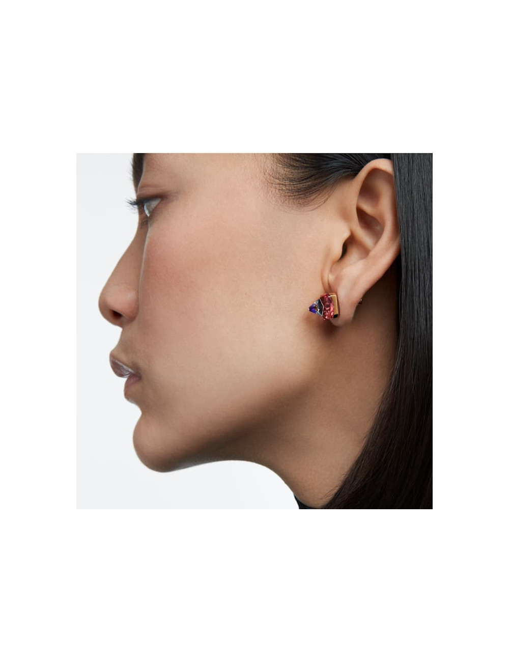 BRINCOS STUD CHROMA SWAROVSKI