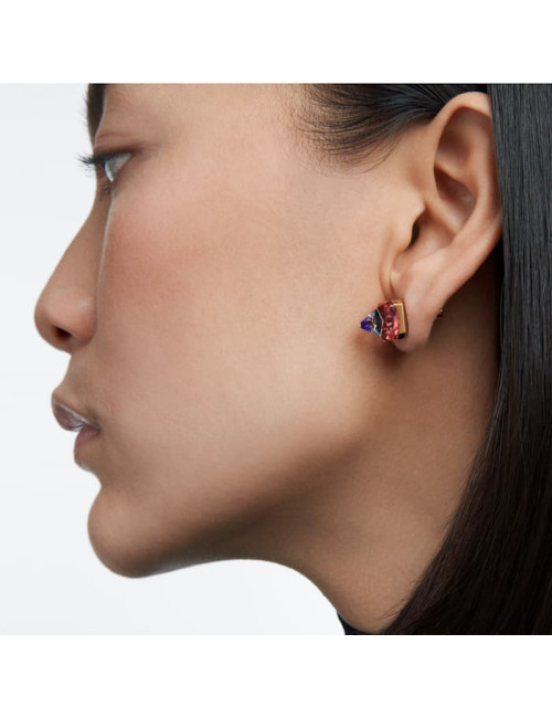 BRINCOS STUD CHROMA SWAROVSKI