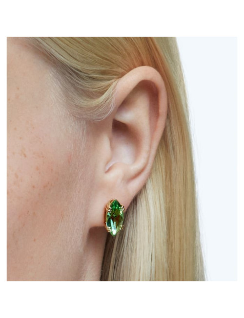 BRINCOS GEMA GREEN SWAROVSKI