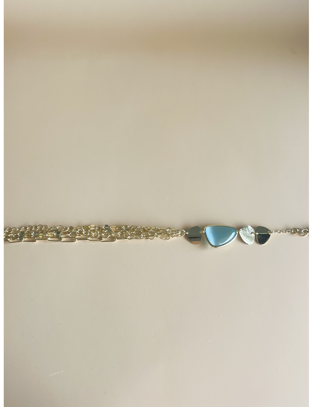 Pulseira Elegance Prata Dourada