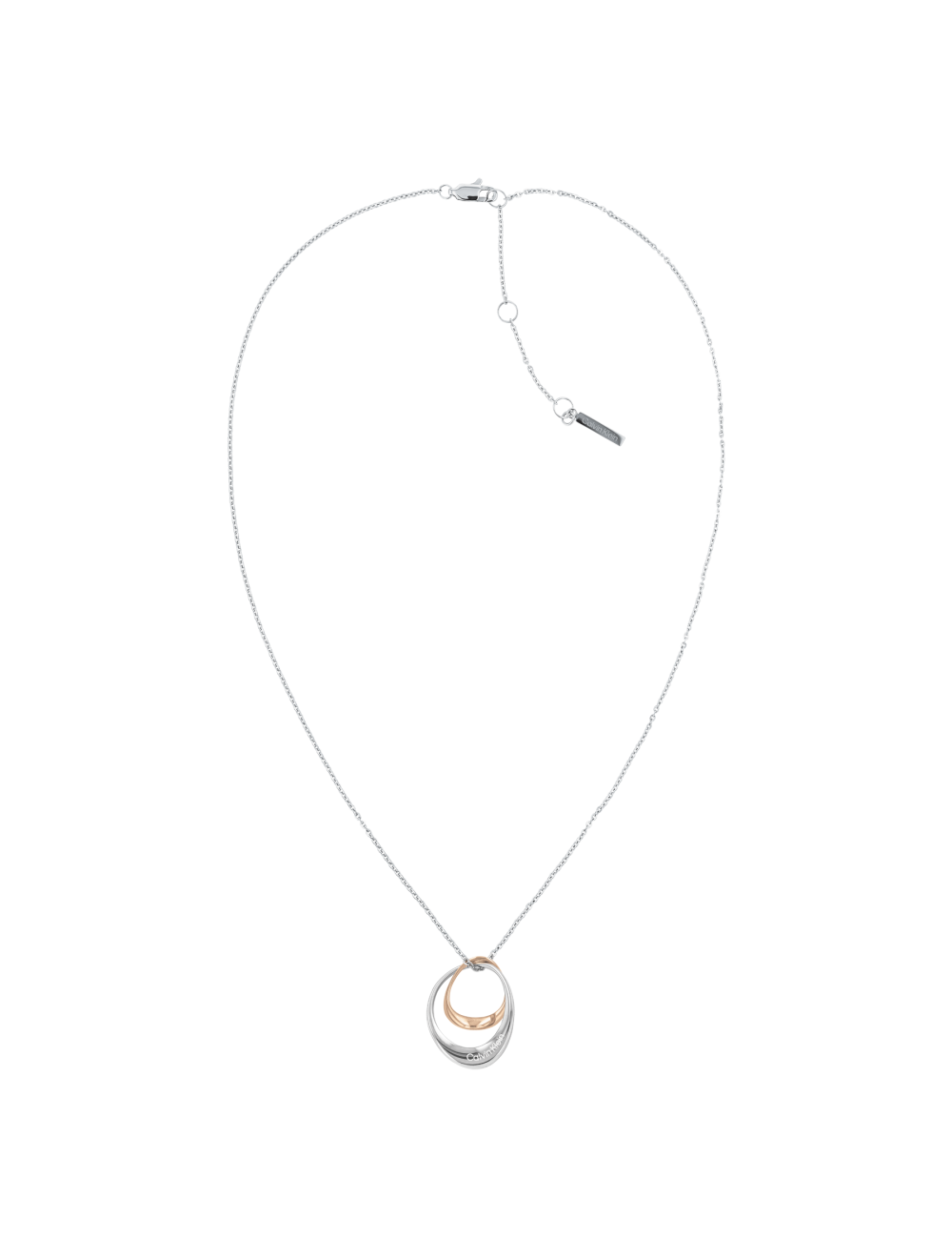 COLAR CK JEWELRY WARPED BICOLOR