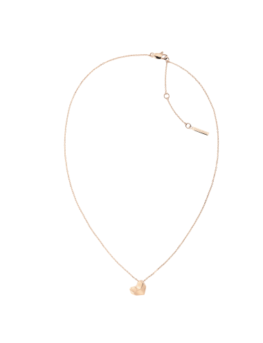 COLAR FACETED HEART CALVIN KLEIN