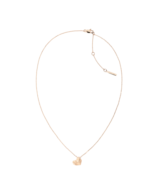 COLAR FACETED HEART CALVIN KLEIN