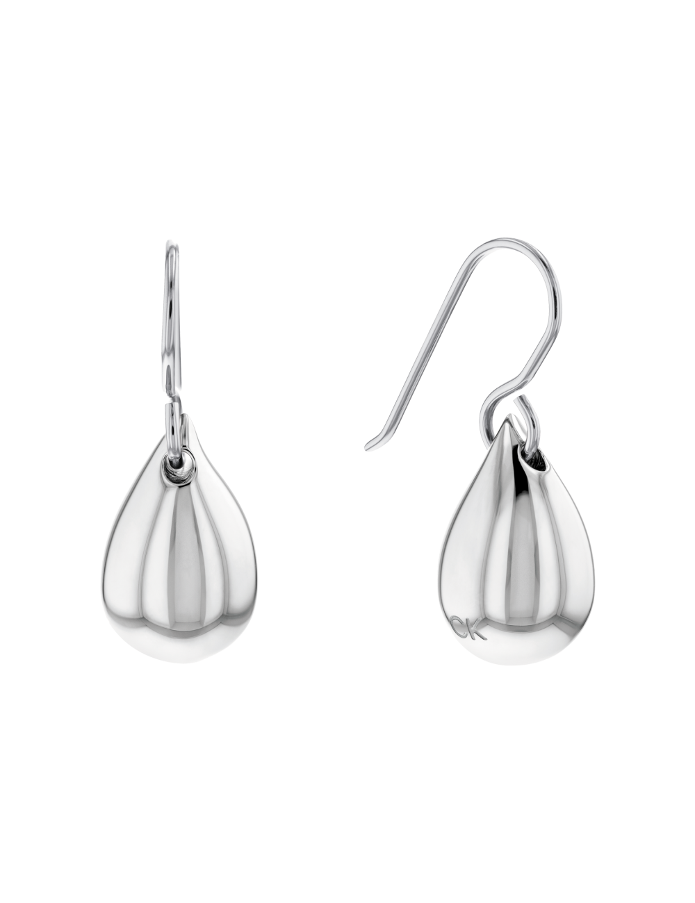 BRINCOS SCULPTURED DROP CALVIN KLEIN