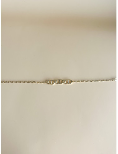 Pulseira Trio Prata Dourada