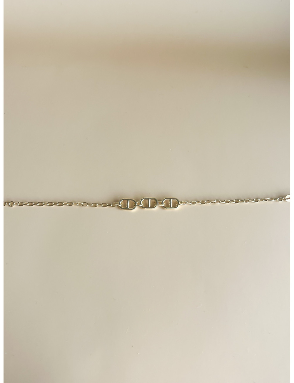 Pulseira Trio Prata Dourada