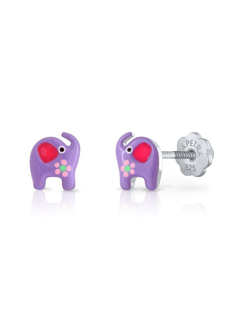 Brincos La Petra Elefante Lilás