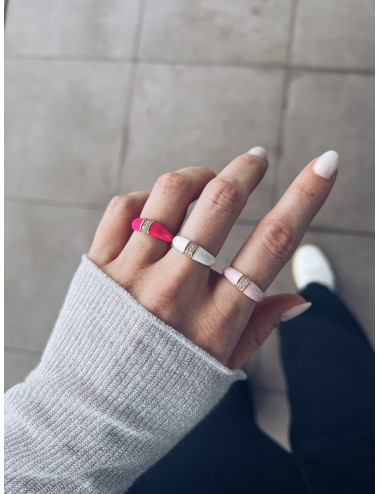 ANEL LOVE ME WHITE PRATA DOURADA