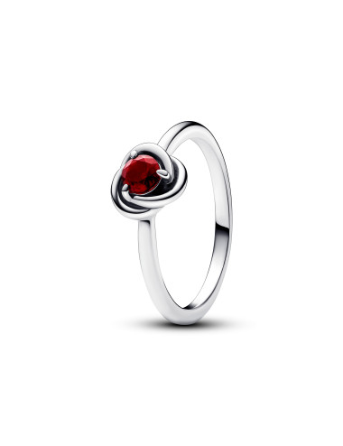 Anel Red Eternity Circle Pandora