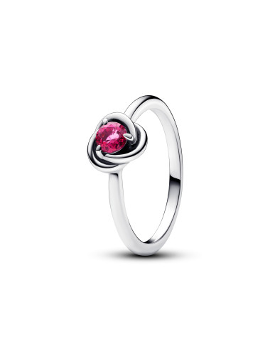 Anel Pink Eternity Circle Pandora