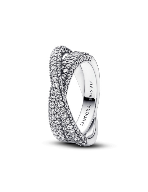 Anel Timeless Pavé Crossover Pandora
