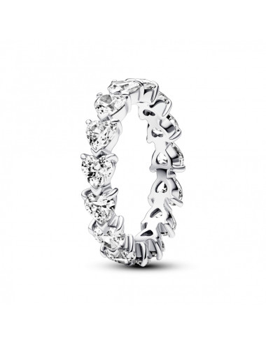 Anel Hearts Sterling Silver Pandora