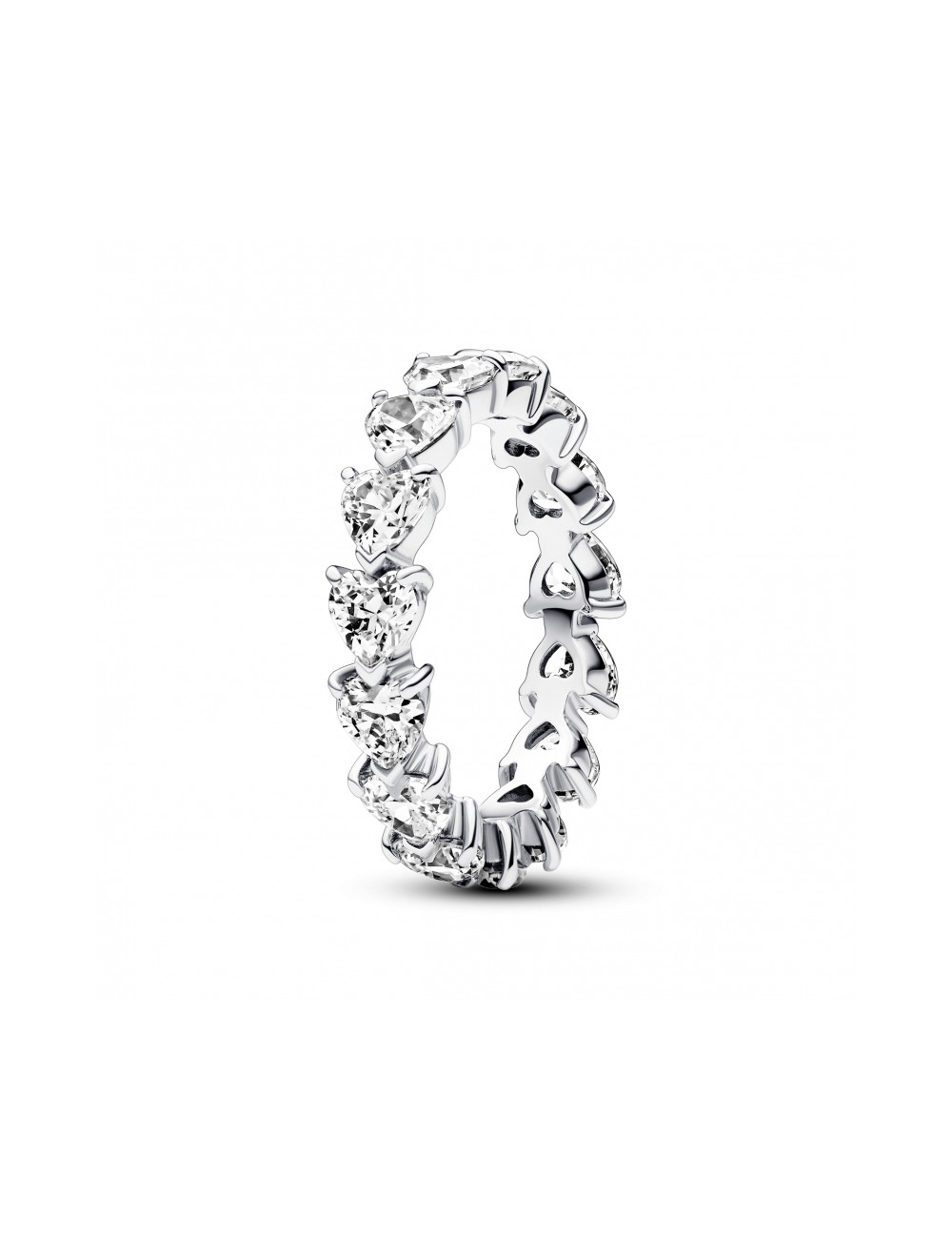 Anel Hearts Sterling Silver Pandora