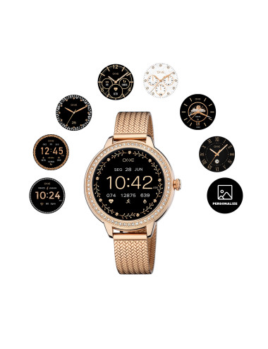 Smartwatch One Mini Spark Rosegold