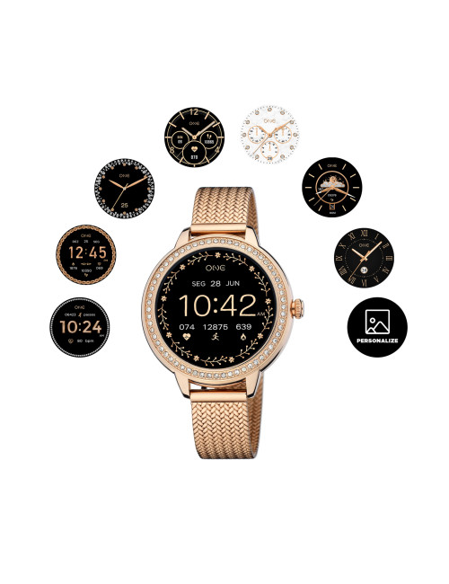 Smartwatch One Mini Spark Rosegold