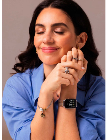 Smartwatch One MagicCall Bicolor Mesh