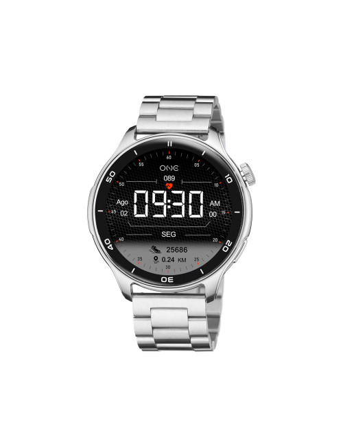 Smartwatch One Men Explorer GPS Silver