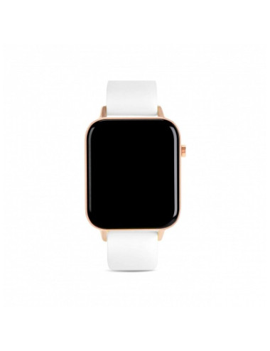 BRACELETE SILICONE SMARTWATCH ONE BRANCA