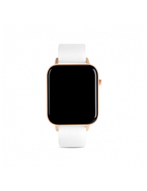 BRACELETE SILICONE SMARTWATCH ONE BRANCA