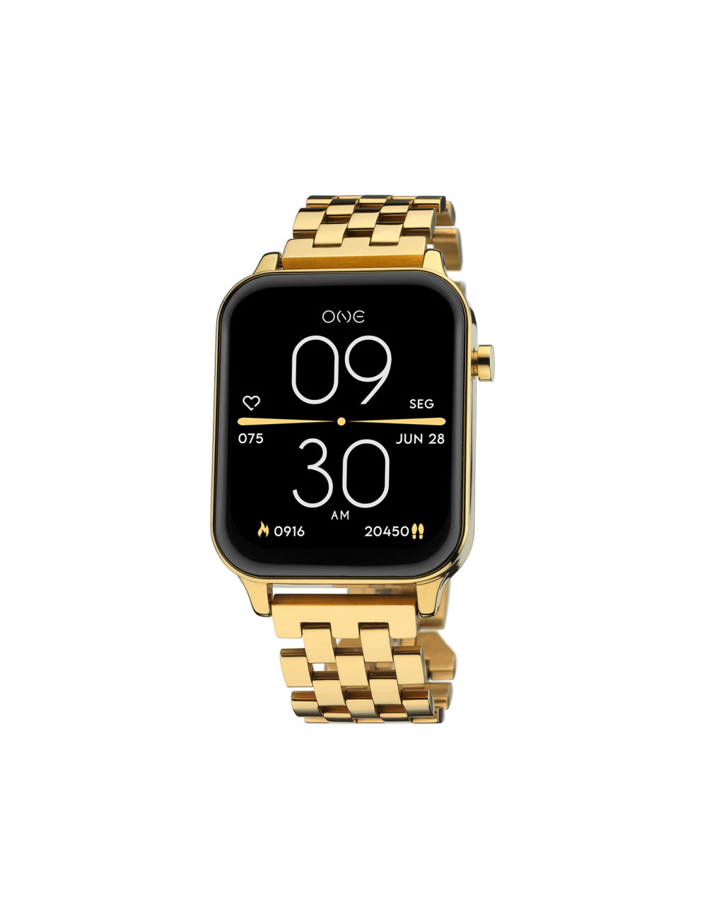 Smartwatch One MagicCall Gold Links