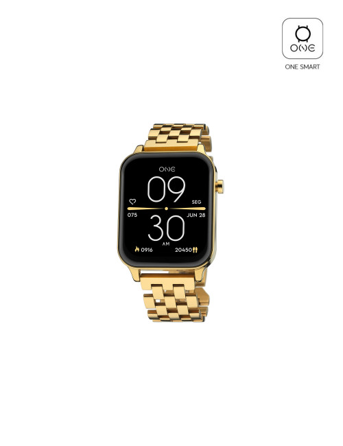 Smartwatch One MagicCall Gold Links