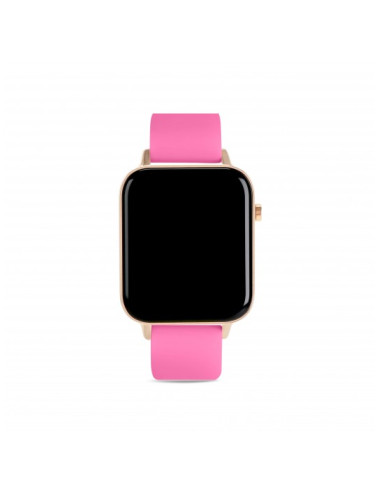 BRACELETE SILICONE SMARTWATCH ONE ROSA