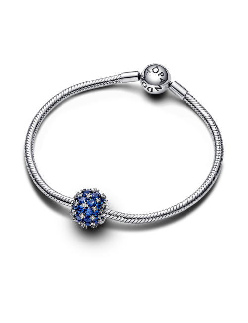 Conta Sparkling Blue Pavé Pandora